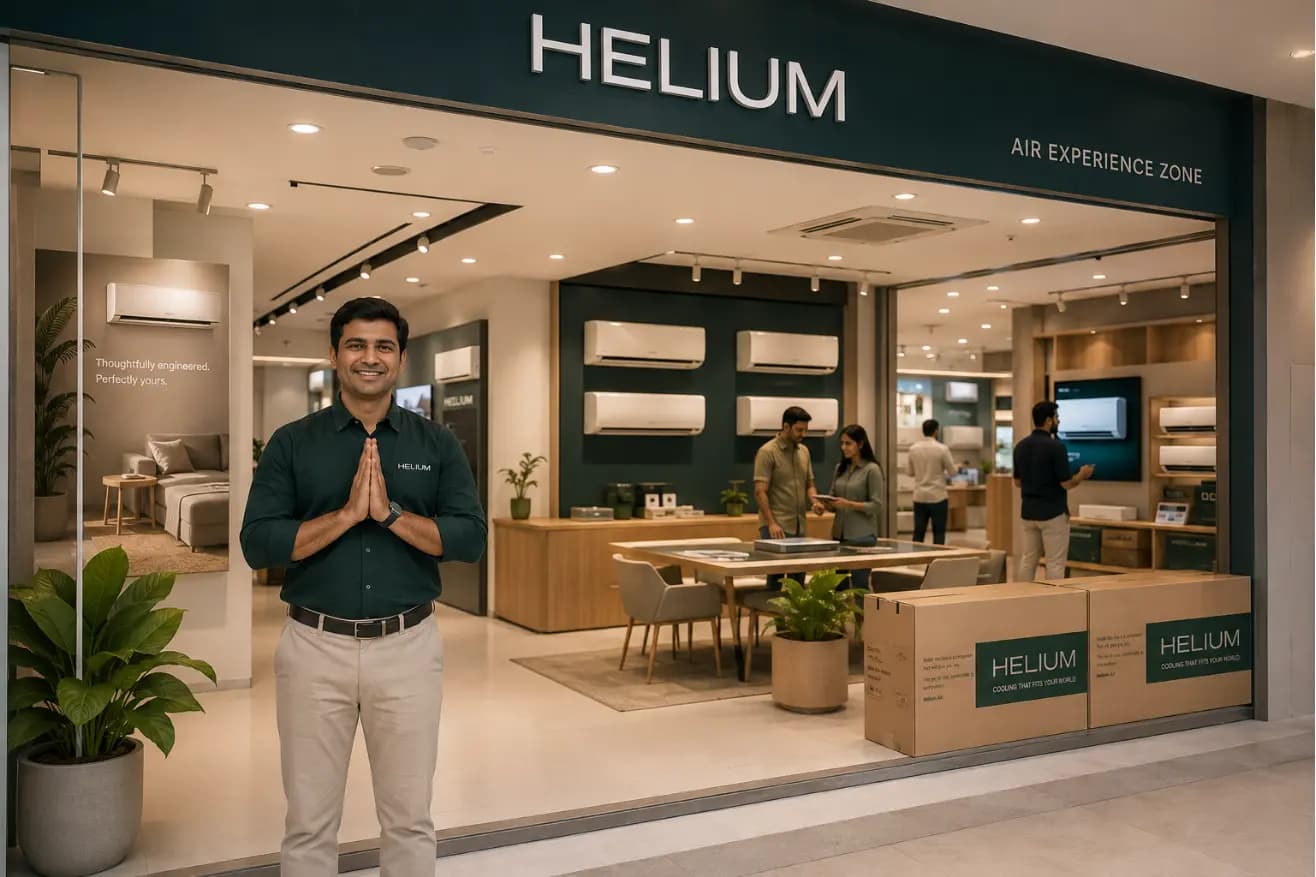 Helium Air authorised store